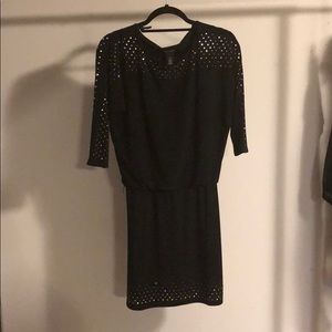 White House Black Market 3/4 Length Sleeve Dress